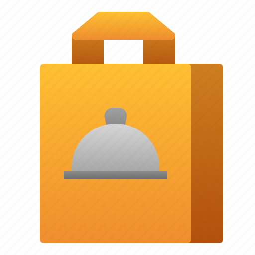 Bag, cafe, delivery, food, mart, restaurant, shopping icon - Download on Iconfinder