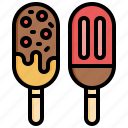 food, delivery, filloutline, popsicle, stick, candy, lollipop, sweet