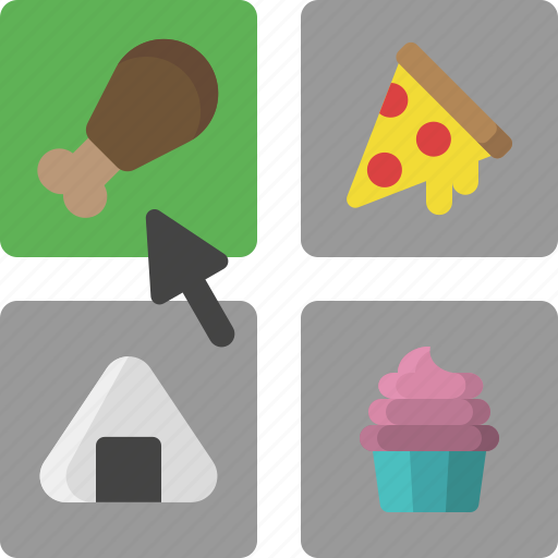 Choice, food, food delivery, menu, selection, shipping, takeaway icon - Download on Iconfinder