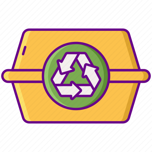 Biodegredable, container, food, packaging icon - Download on Iconfinder