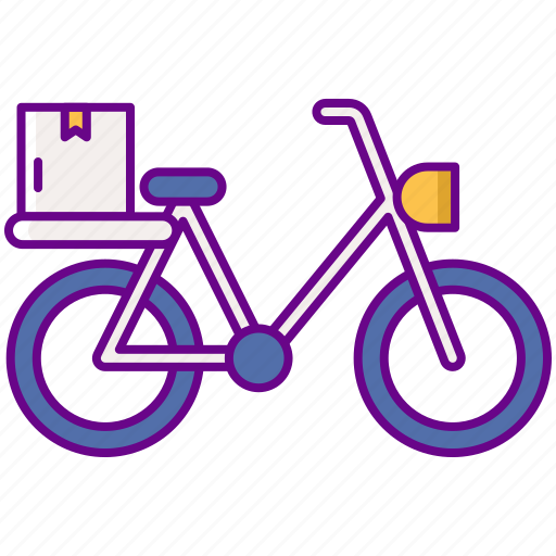 Bicycle, bike, delivery, transport icon - Download on Iconfinder
