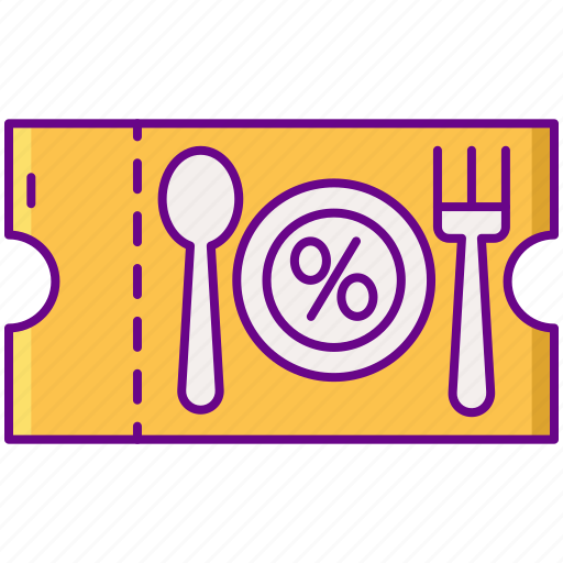 Coupon, discount, food, sale icon - Download on Iconfinder