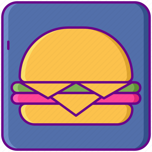 App, burger, food, order icon - Download on Iconfinder