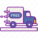 delivery, free, transport, vehicle
