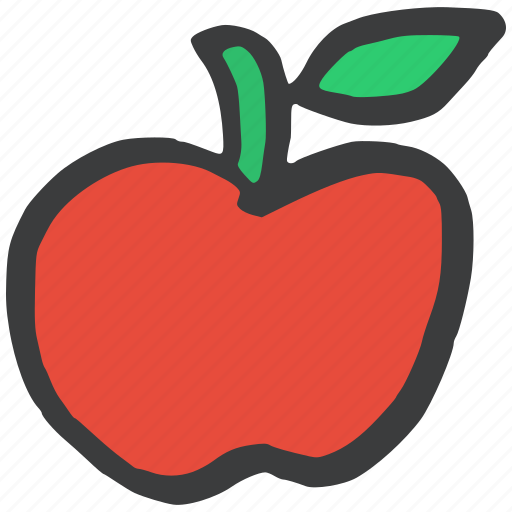 Apple, food, fresh, fruit, healthy, carbs, starch icon - Download on Iconfinder