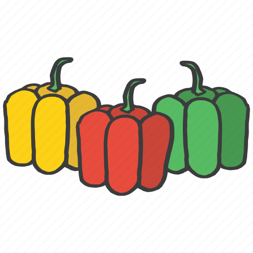 Bell, food, fresh, fruit, healthy, pepper, red icon - Download on Iconfinder