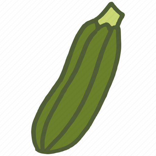 Food, fresh, gourd, healthy, squash, vegetable, zucchini icon - Download on Iconfinder