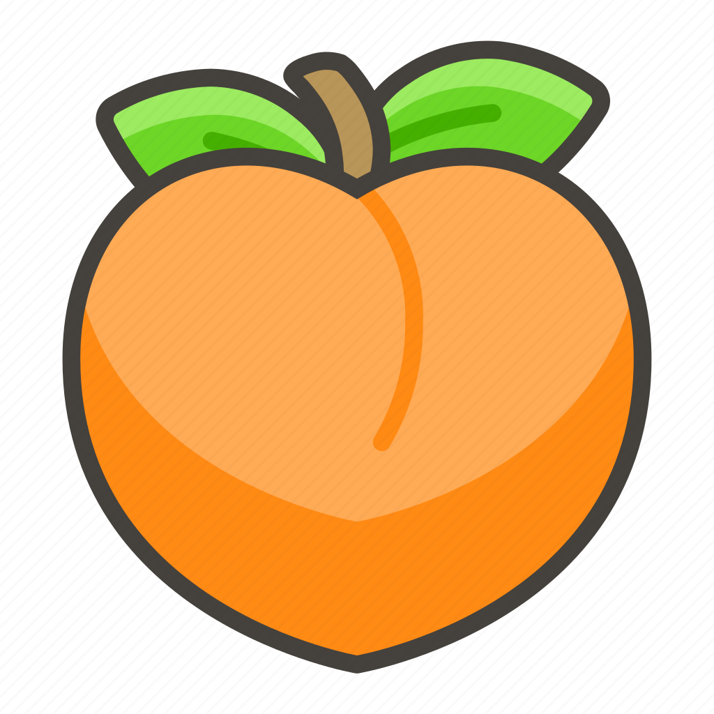 1f351, peach icon - Download on Iconfinder on Iconfinder