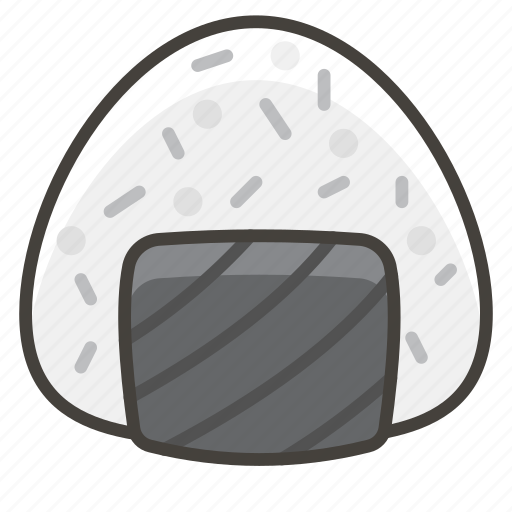 Rice ball icon - Download on Iconfinder on Iconfinder