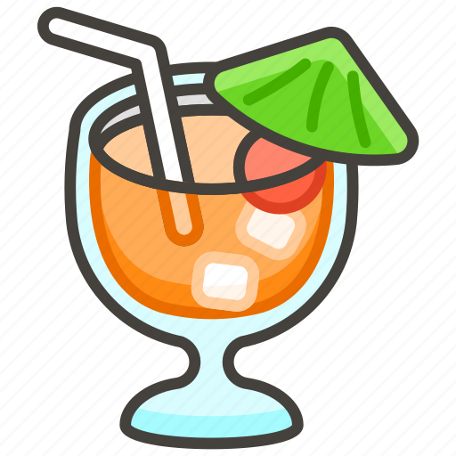 1f379, drink, tropical icon - Download on Iconfinder