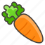 1f955, carrot 
