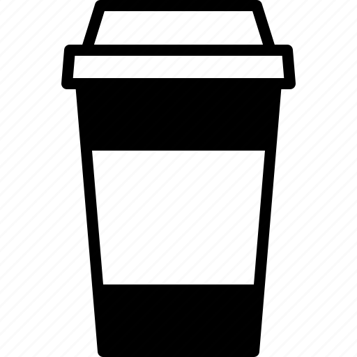 Caffeine, coffee, cup, disposable, drink, paper, tea icon - Download on Iconfinder