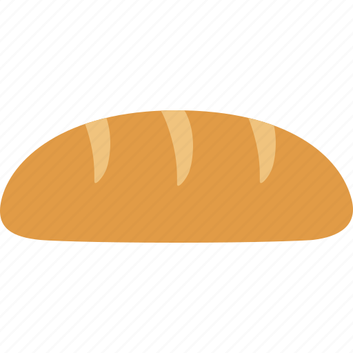 Baguette, bakery, baking, bread, loaf, roll, french icon - Download on Iconfinder