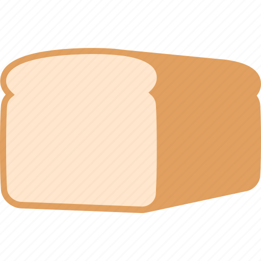 Bread, loaf, bakery, white, wheat, sandwich icon - Download on Iconfinder