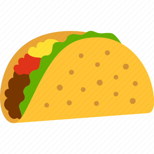 Fast, fastfood, food, lunch, mexican, taco, tortilla icon - Download on Iconfinder