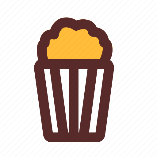Popcorn, food, fresh, dinner, lunch, restaurant icon - Download on Iconfinder