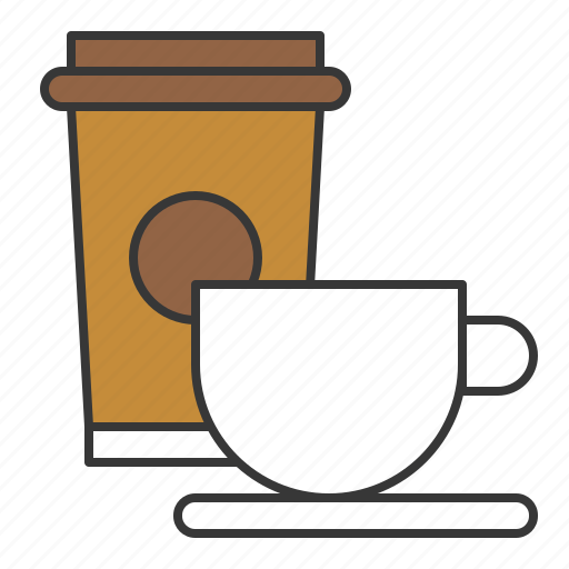 Beverage, coffee, coffee cup, drinks, food icon - Download on Iconfinder