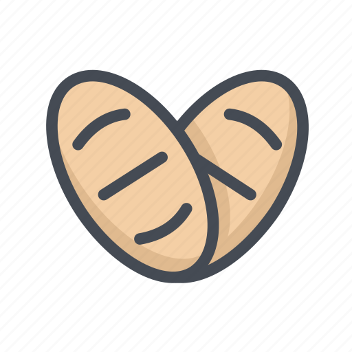 Bread, snack, breakfast, food, meal, slice, tommy icon - Download on Iconfinder