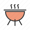 cooking pot, cutlery, hotpot, kitchen
