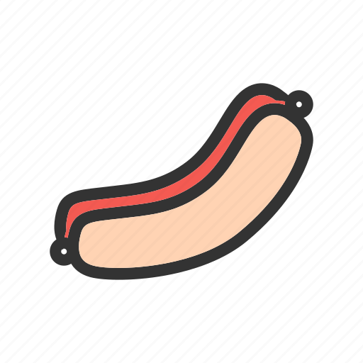 Hot dog, sausage, food, sandwich icon - Download on Iconfinder