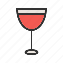 glass, goblet, wine, cocktail