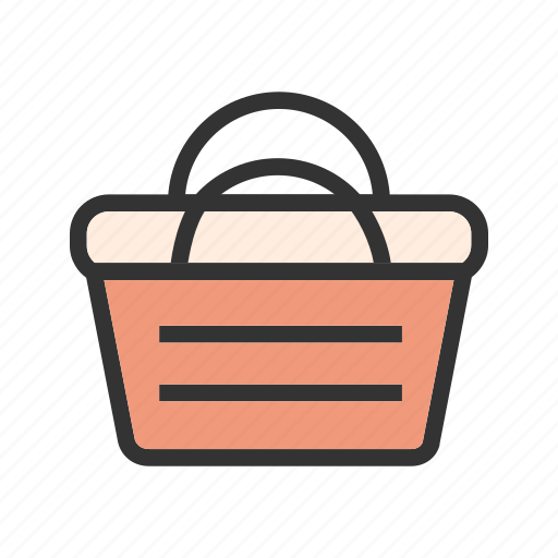 Basket, food, vegetable, wicker icon - Download on Iconfinder