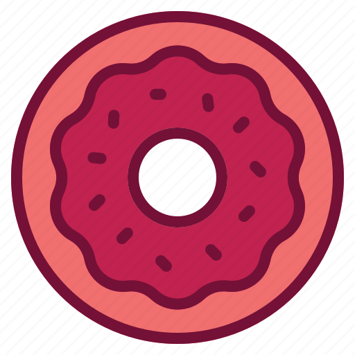 Eat, food, doughnut, eating, meal, fast food, donut icon - Download on Iconfinder