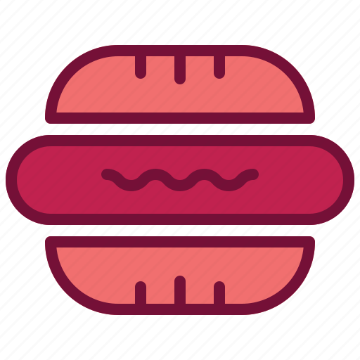 Sausage, eat, food, eating, meal, hotdog, fast food icon - Download on Iconfinder