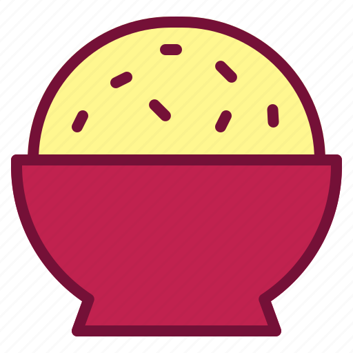Eat, food, eating, meal, rice, bowl icon - Download on Iconfinder