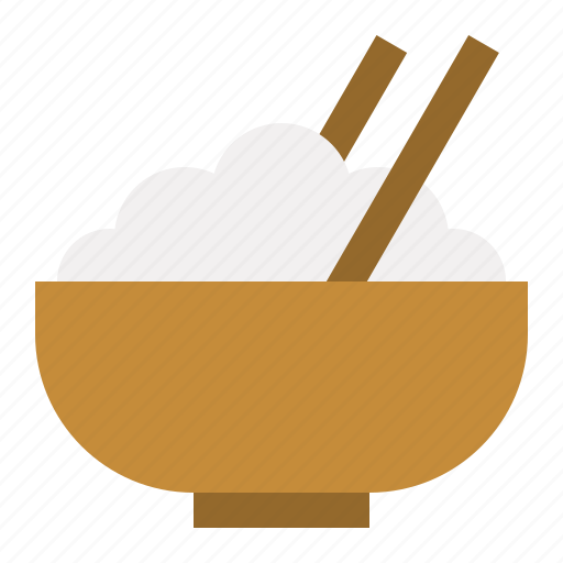 Cooking, food, meal, menu, restaurant, rice, rice bowl icon - Download on Iconfinder