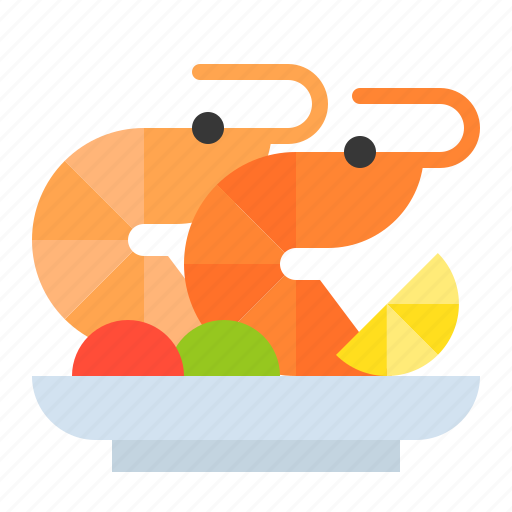 Cooking, cuisine, food, menu, prawn, restaurant, seafood icon - Download on Iconfinder