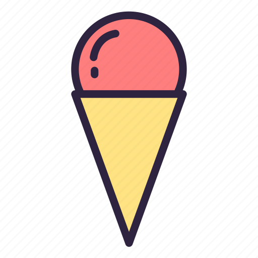 Chocolate ice cream, food, ice, ice cream, sweet icon - Download on Iconfinder