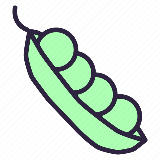 Bullet, pea, peas, pease, vegetable, green, vegetables icon - Download on Iconfinder