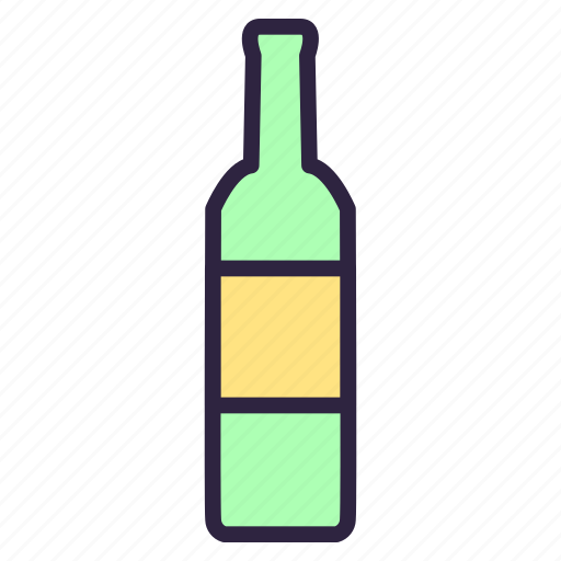 Alcohol, bottle, drink, food, wine, cooking, glass icon - Download on Iconfinder