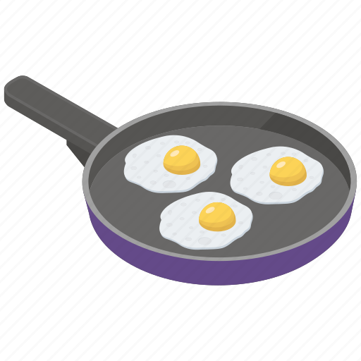 Appetizing dish, breakfast, eggs pan, fried eggs, fried eggs pan icon - Download on Iconfinder