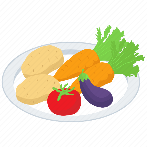 Healthy food, natural food, organic, raw vegetable, salad, vegetable, vegetables icon - Download on Iconfinder