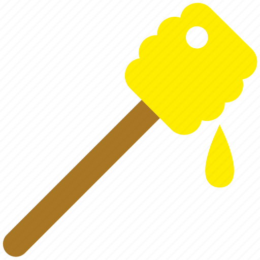 Bee, dipper, honey, honey dipper, sugar, sweet, bees icon - Download on Iconfinder
