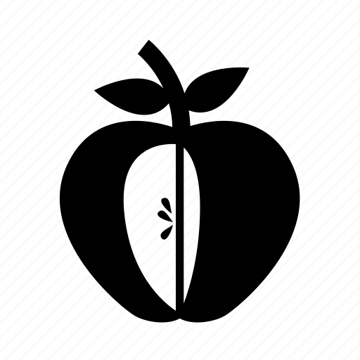 Apple, apple with leaves, fruit icon - Download on Iconfinder