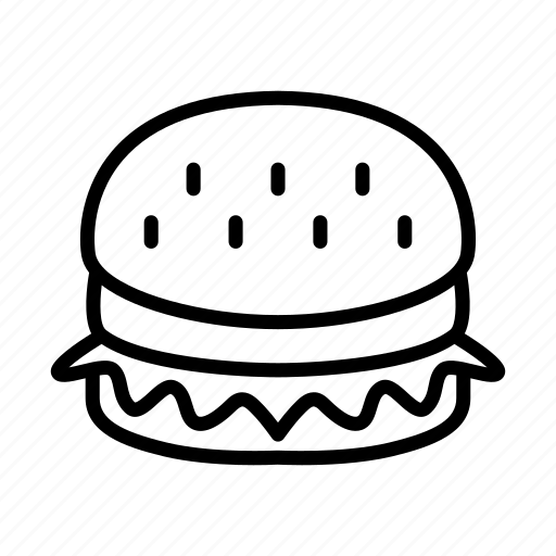 Hamburger, junk, food, cooking, restaurant icon - Download on Iconfinder