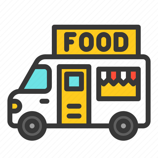 Commerce, fast food, food, shop, transport, truck icon - Download on Iconfinder