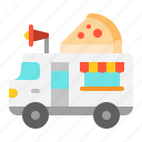 food, italian, pizza, truck