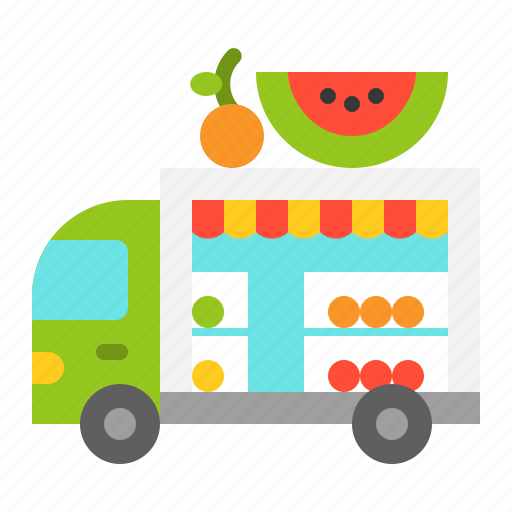 Food, fruit, truck, vegetable icon - Download on Iconfinder