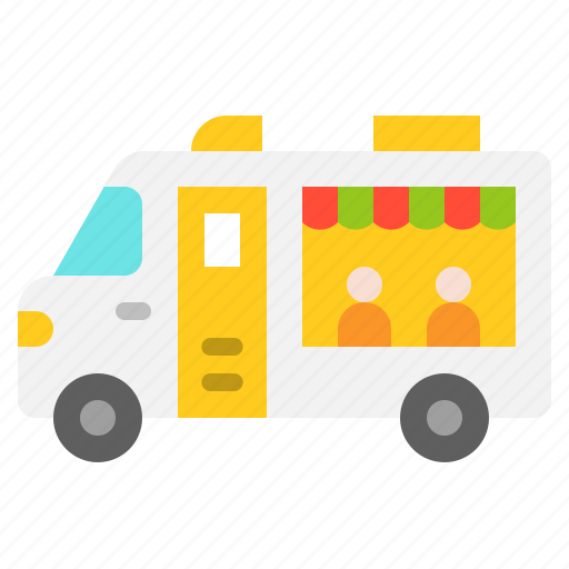 Commerce, fast food, food, transport, truck icon - Download on Iconfinder