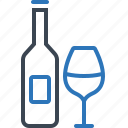 alcohol, beverage, bottle, glass, liqueur, wine