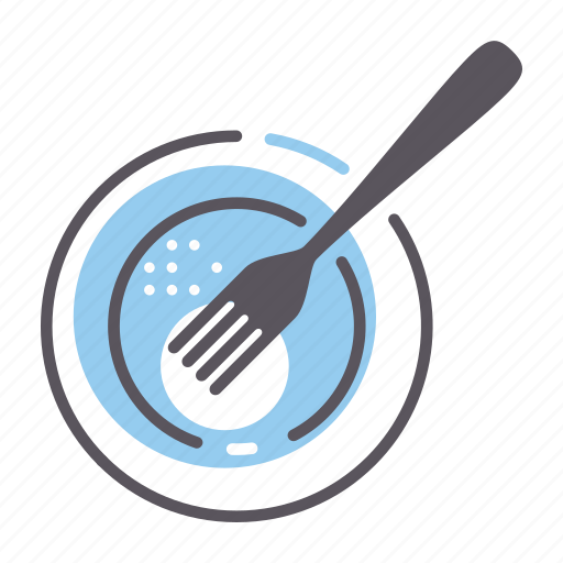 Dinner, dish, fork, meal, plate icon - Download on Iconfinder