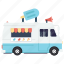 ice cream, ice cream truck, ice cream van, ice cream vendor, street ice cream 