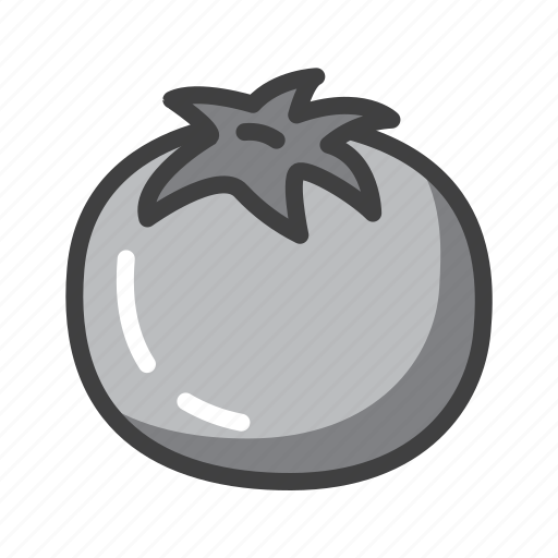 Cooking, food, fruit, grey, kitchen, tomato, vegetable icon - Download on Iconfinder