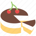 cake, cherry, cherry cake, dessert, sweet, food
