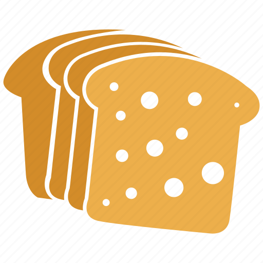 Bread, breakfast, toasts, bakery, food icon - Download on Iconfinder