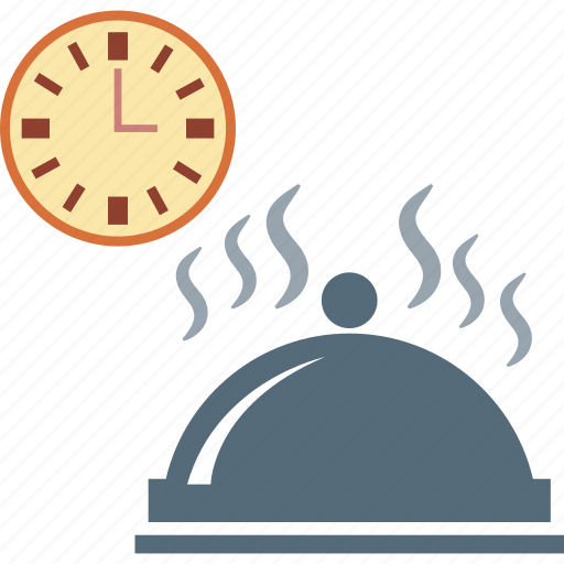 Timer, breakfast time, dinner time, food schedule, food time, lunch time icon - Download on Iconfinder